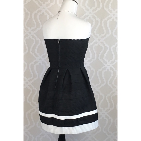 Lolita Sweetheart Bandage Strapless Party Dress - Picture 3 of 6